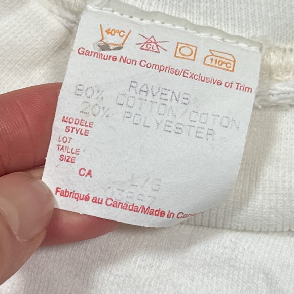 Vintage 90s Toronto Raptors Claw Logo Made in Canada Sweatshirt Mens Large - Picture 5 of 8